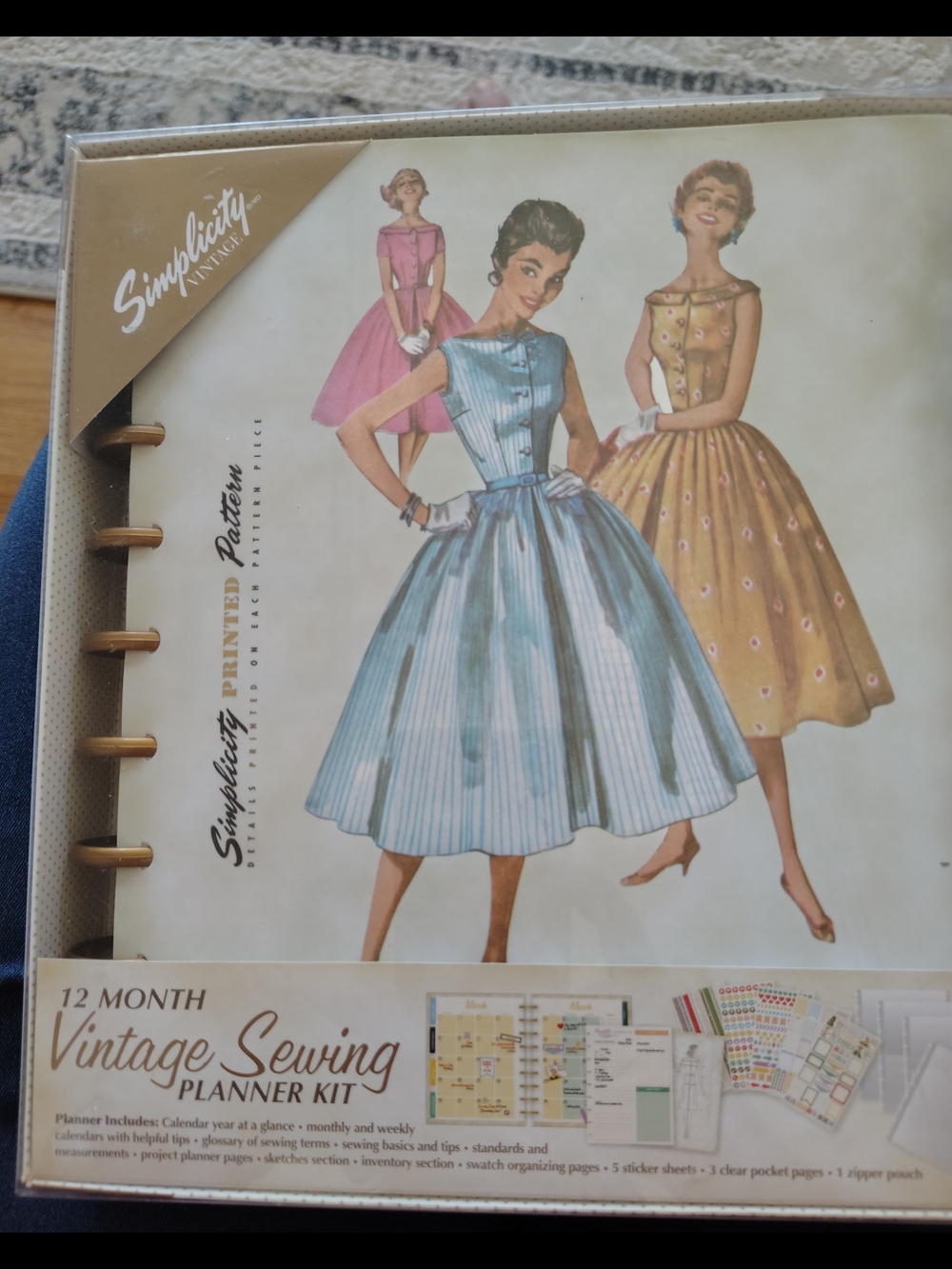 🪡Simplicity Vintage Sewing Planner Kit
